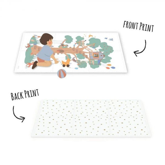 Tapis de jeux réversible 3 en 1 - Treehouse