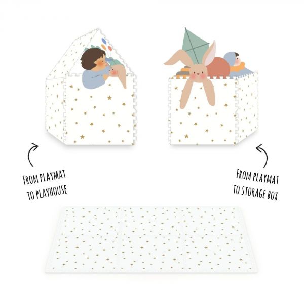 Tapis de jeux réversible 3 en 1 - Treehouse