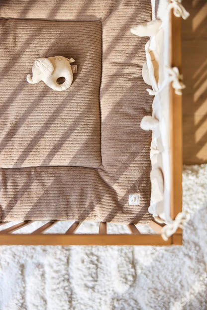Tapis de Parc 100x100cm Cloudy Rib - Milky Coffee