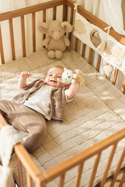 Tapis de Parc 75x95cm Box Teddy - Warm Sand