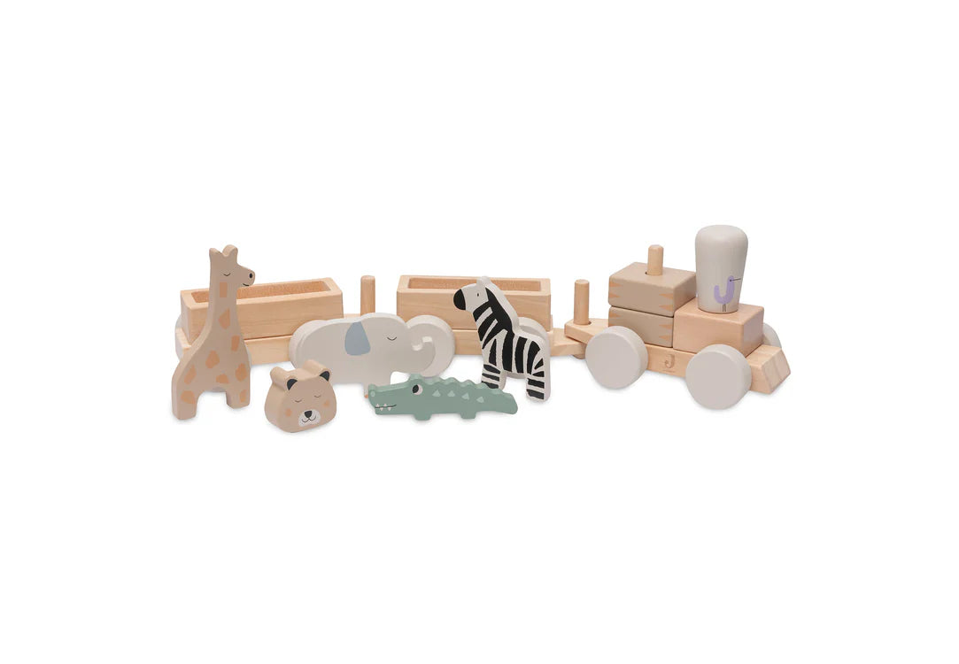 Train en bois Jungle Jambo