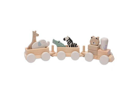 Train en bois Jungle Jambo